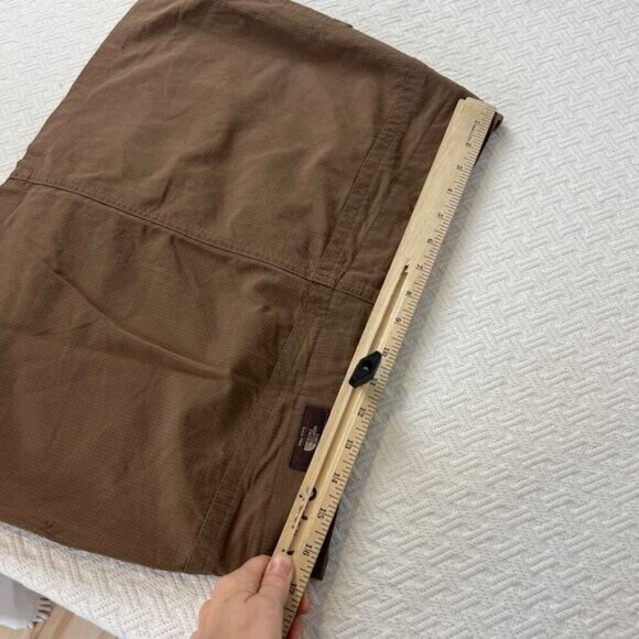 The North Face TNF Women's Size 10 Brown Button Fly Skirt Skort Outdoors Mini - Picture 10 of 13